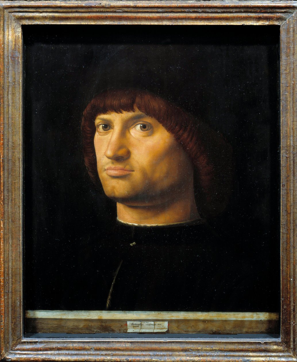Condottiere nevű ember portréja”””” Antonello da Messina festménye alkotó: Antonello da Messina