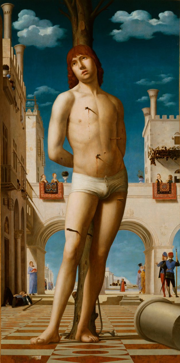 Szent Sebestyén, 1478 alkotó: Antonello da Messina