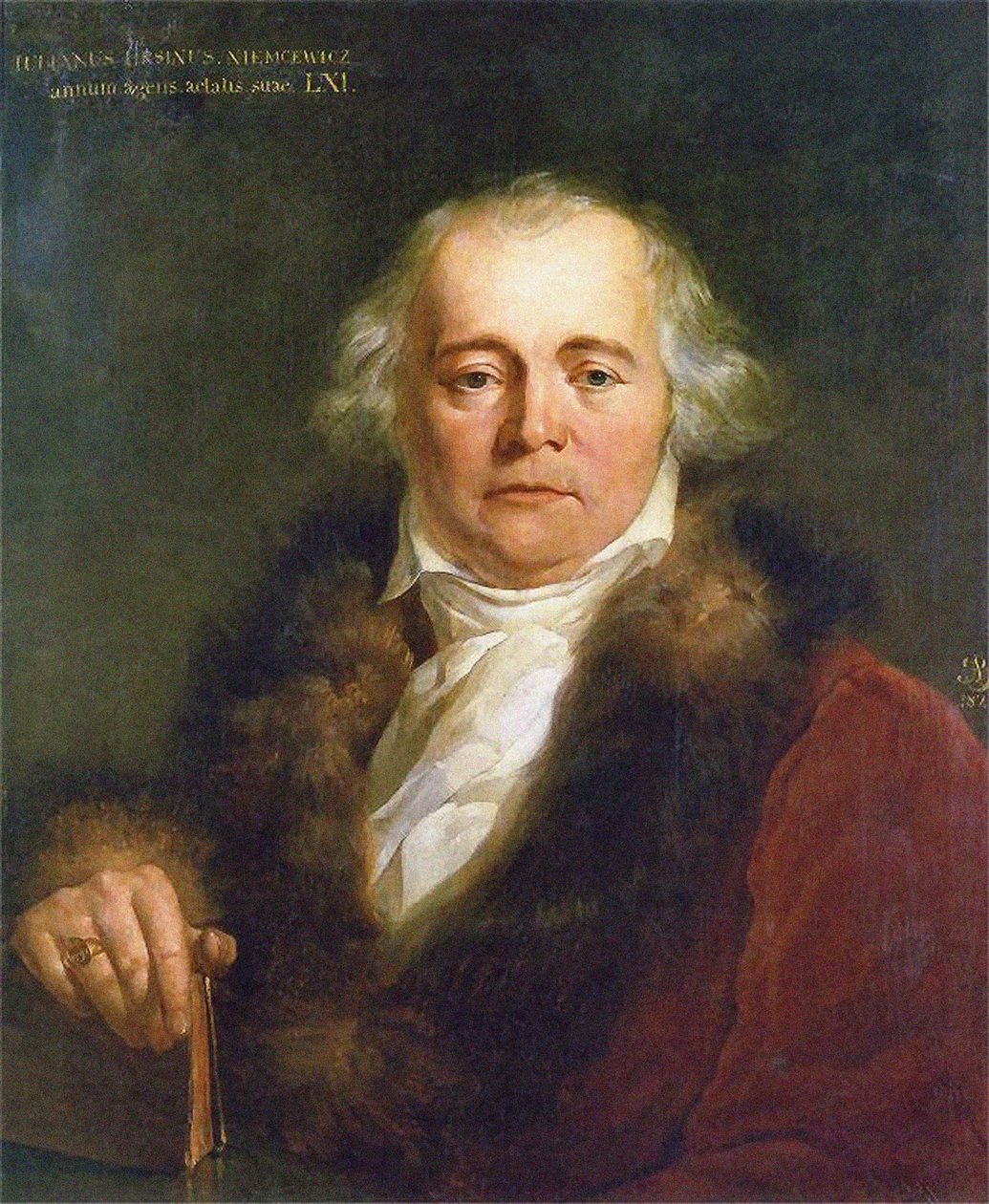 Julian Ursyn Niemcewicz 1757-1841, 1822 alkotó: Antoni Brodowski