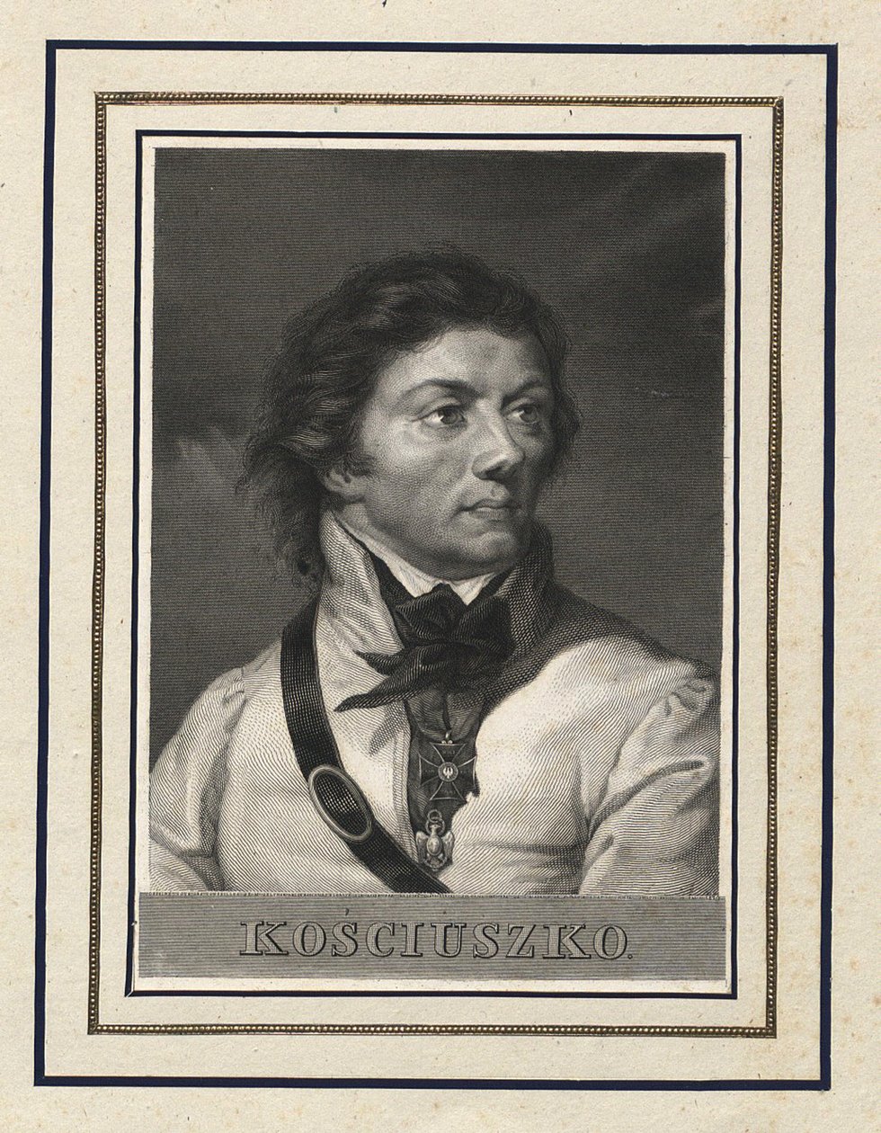 Tadeusz Kosciuszko portréja 1746-1817 alkotó: Antoni Oleszczynski