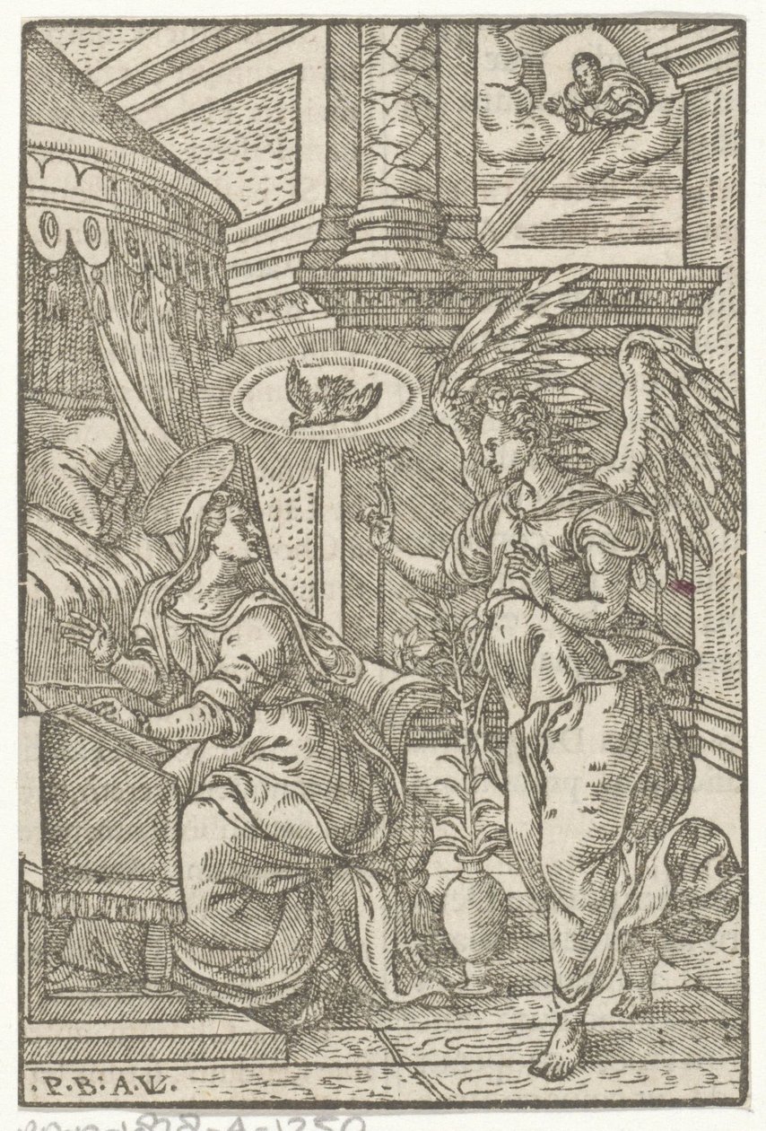 Angyali Üdvözlet alkotó: Antoni van Leest
