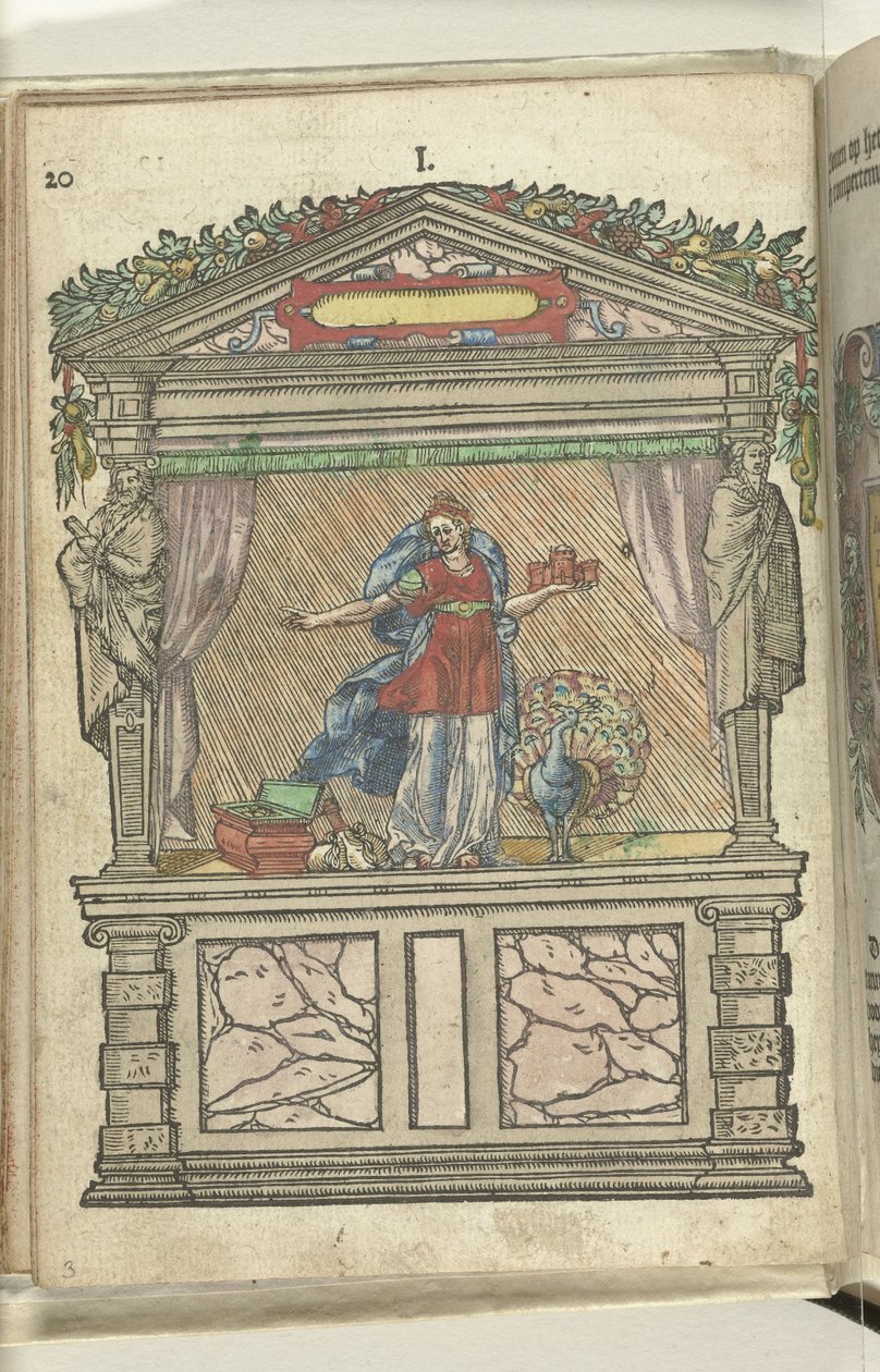 Jelenet Junóval, 1578 alkotó: Antoni van Leest