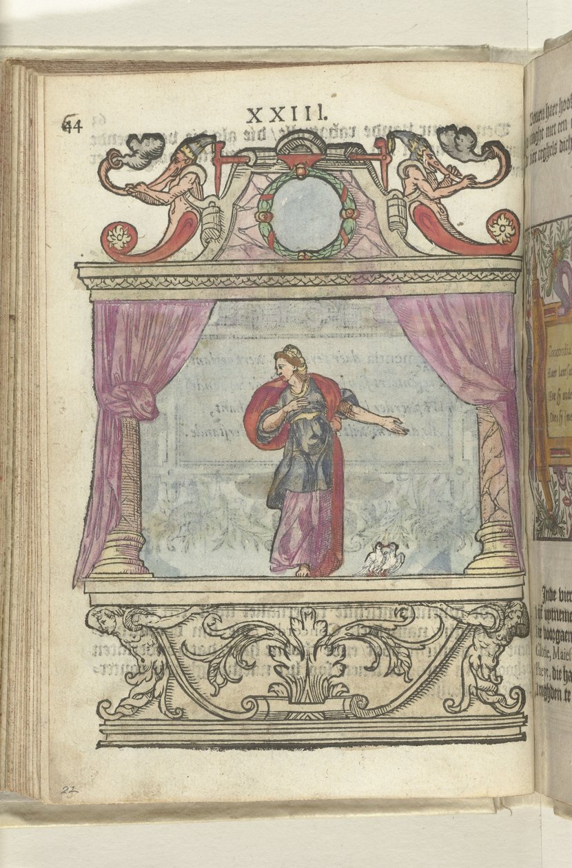 Színpad Eendracht megszemélyesítésével (Concordia), 1578 alkotó: Antoni van Leest
