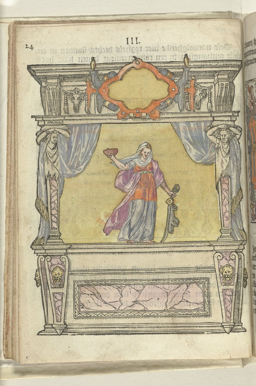 Jelenet az ész megszemélyesítésével, 1578 alkotó: Antoni van Leest