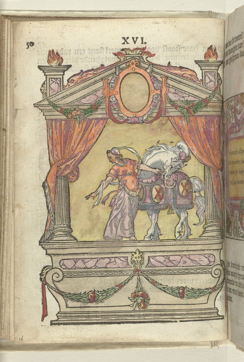 Jelenet a kitartás megszemélyesítésével (Perseverantia), 1578 alkotó: Antoni van Leest