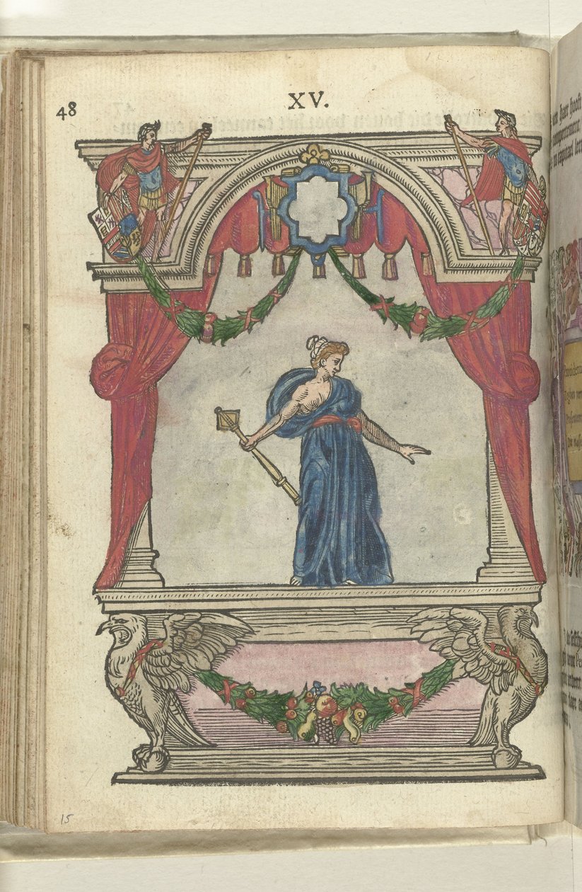 Jelenet a Gondviselés megszemélyesítésével (Providentia), 1578 alkotó: Antoni van Leest