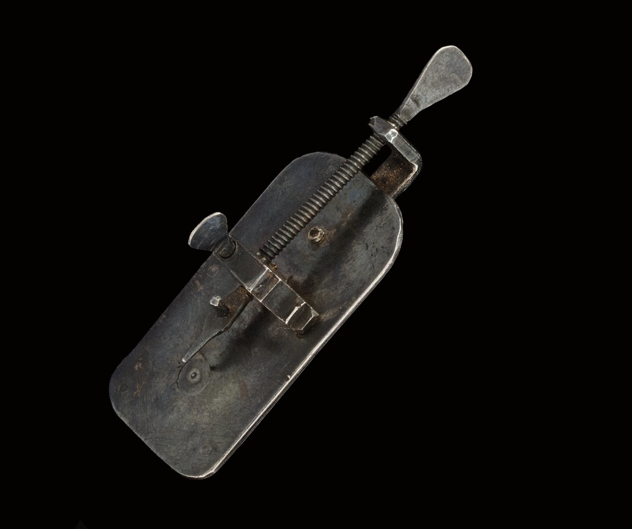 Mikroszkóp, 1690 körül (ezüst és üveg) (lásd még: 1121456-60) alkotó: Antoni van Leeuwenhoek