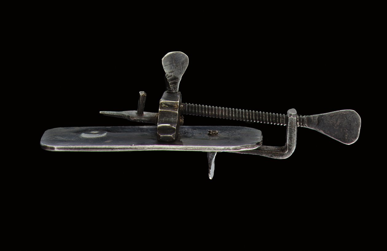 Mikroszkóp, 1690 körül alkotó: Antoni van Leeuwenhoek