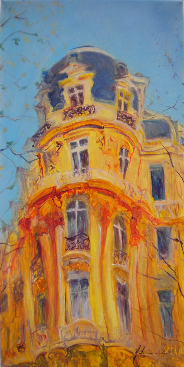 A Walk Up the Champs-Elysees, 2010 alkotó: Antonia Myatt