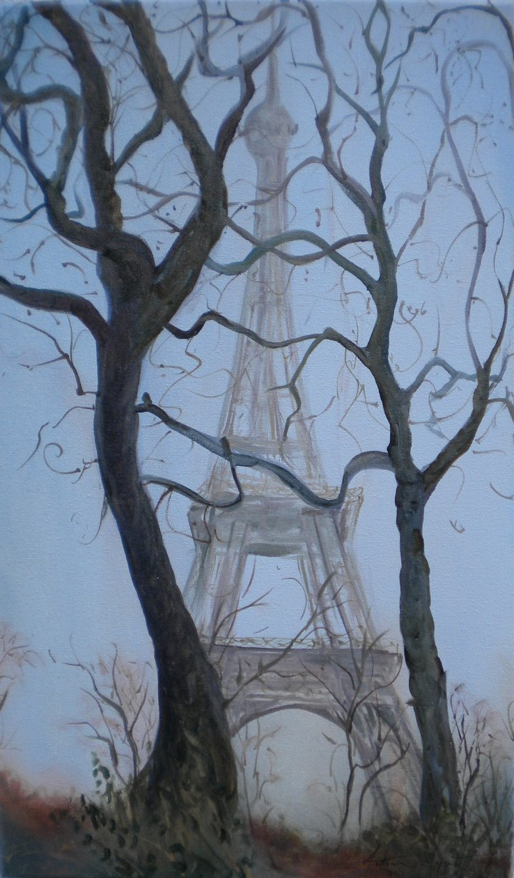 Eiffel-torony, 2010 alkotó: Antonia Myatt