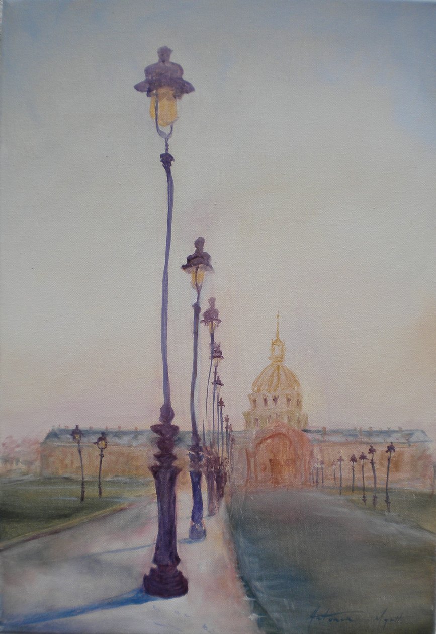 Lámpaoszlop a Dómtemplom előtt, 2010 alkotó: Antonia Myatt