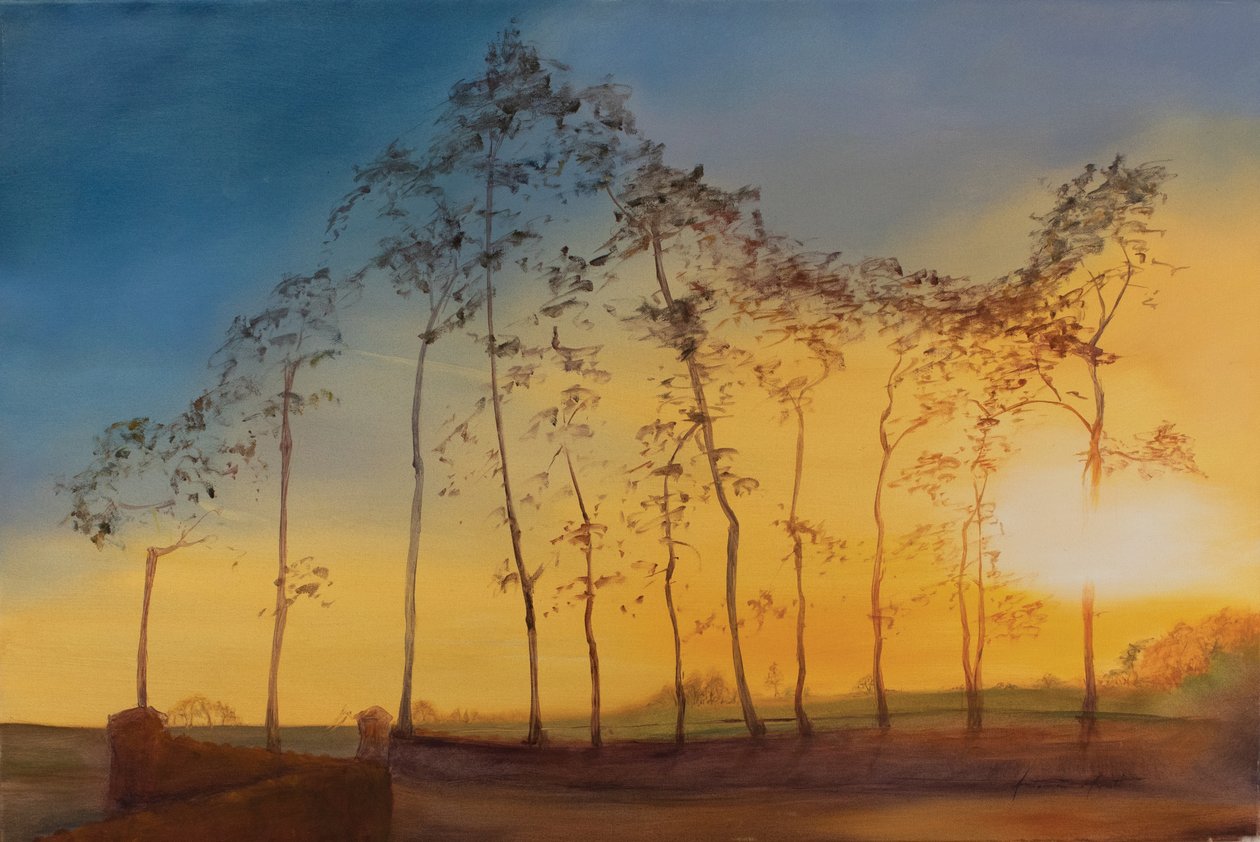 The Newt, Somerset, 2018 (olaj, vászon) alkotó: Antonia Myatt