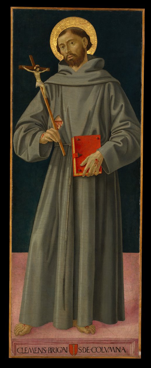 Antoniazzo Romano - Assisi Szent Ferenc, kb. 1480-81 alkotó: Antoniazzo Romano