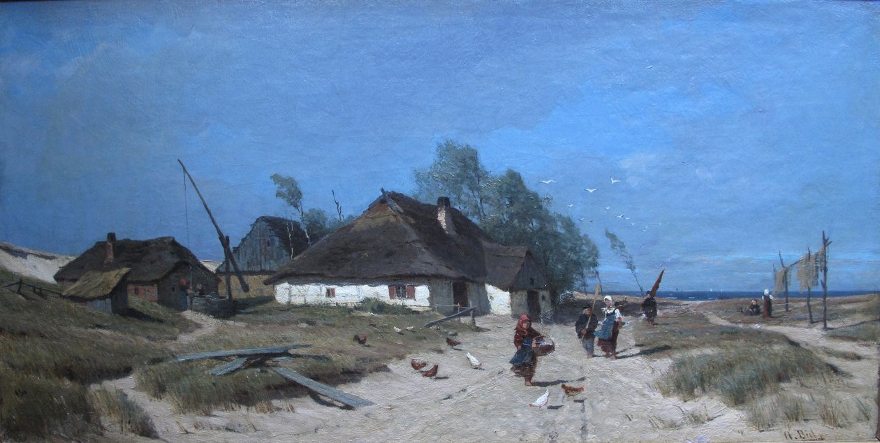 Hiddensee -n alkotó: Antonie Biel
