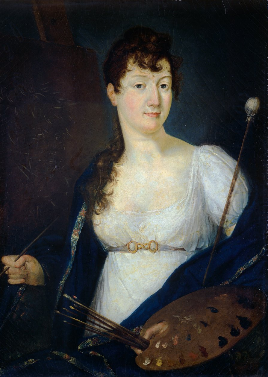 Antonietta Costa Galera (1777-1859) önarcképe alkotó: Antonietta Costa Galera
