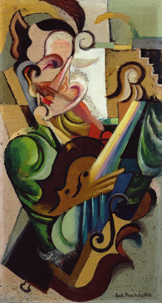 A hegedűs alkotó: Antonin Prochazka