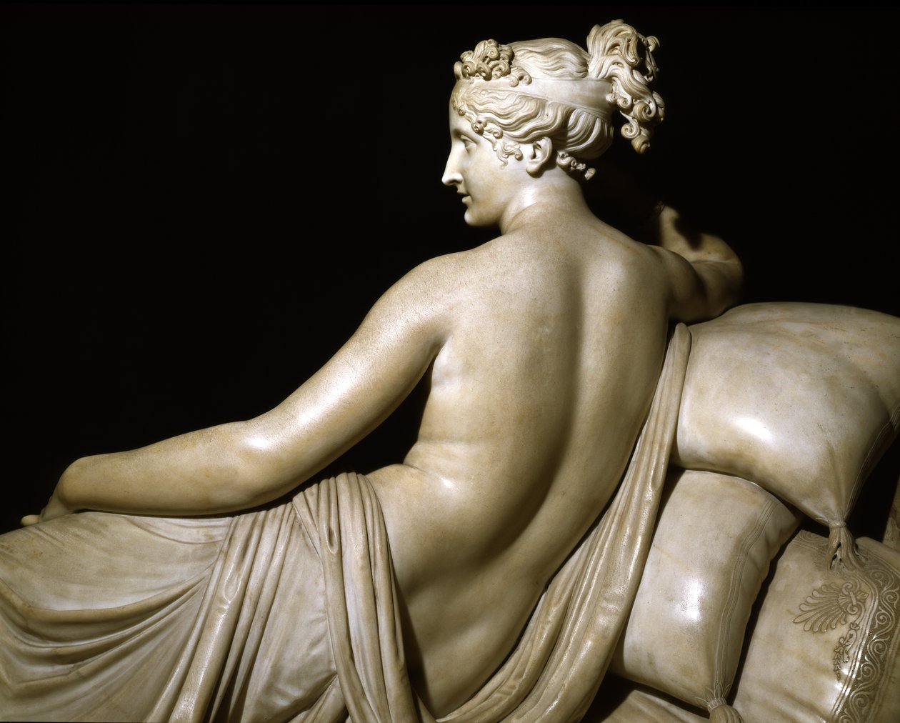 Pauline Bonaparte, mint a Vénusz diadalmaskodója, 1805-2008 körül (márvány) alkotó: Antonio Canova