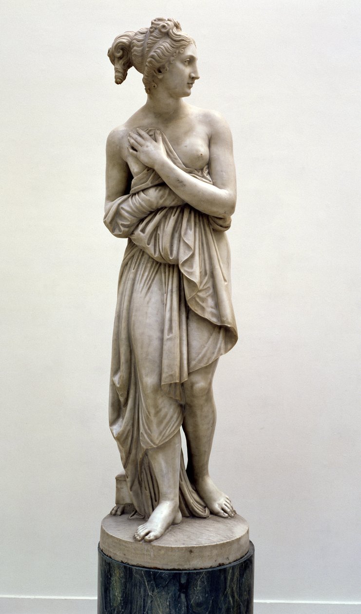 Venus Italica, 1822 körül (márvány) alkotó: Antonio Canova