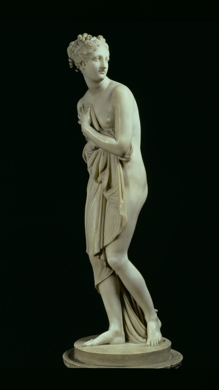 Vénusz, oldalnézet, 1810 (márvány) (lásd még: 79618) alkotó: Antonio Canova