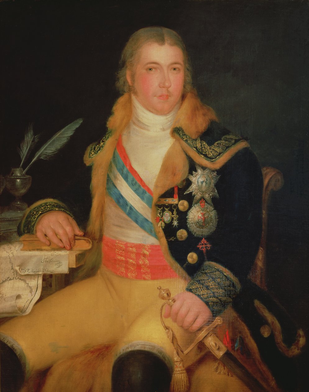 Manuel Godoy portréja alkotó: Antonio Carnicero