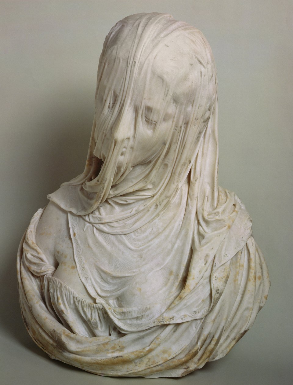 Fátyolos lány (márvány) alkotó: Antonio Corradini