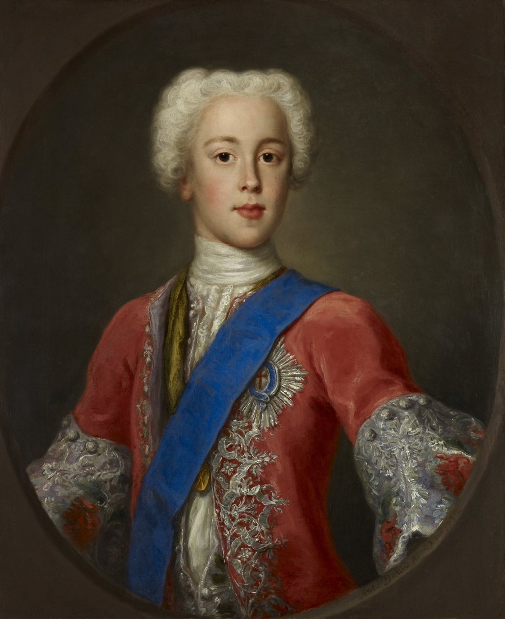 Charles herceg Edward Stuart herceg, 1720 - 1788. James Francis herceg legidősebb fia, Edward Stuart alkotó: Antonio David
