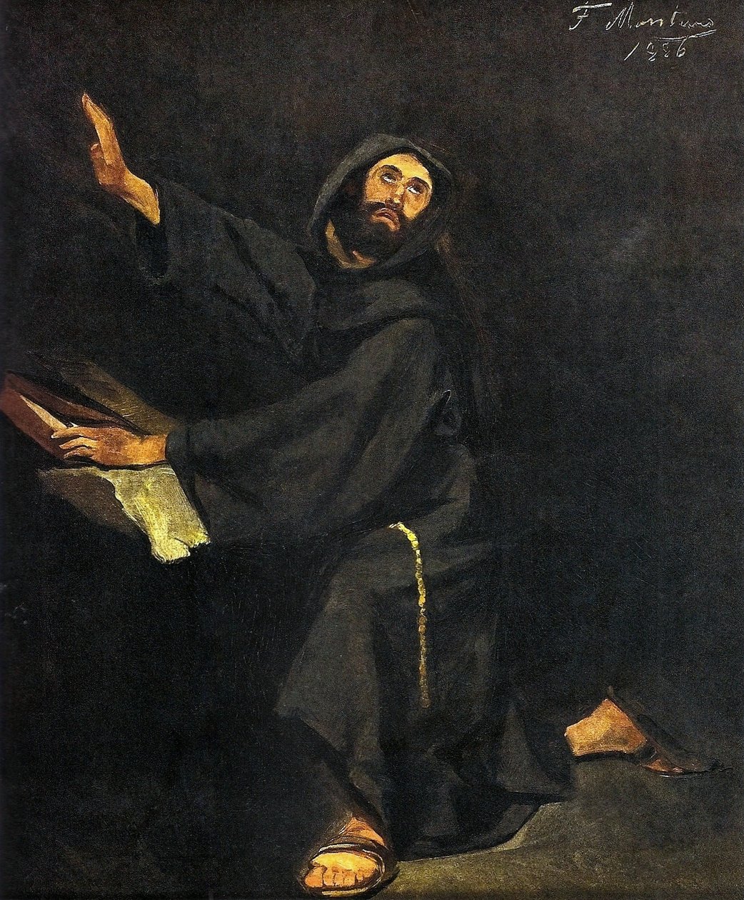 Szent Ferenc alkotó: Antonio Firmino Monteiro