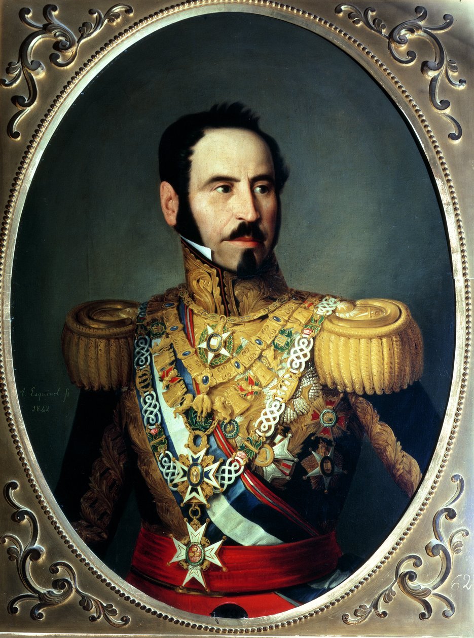 Baldomero Espartero tábornok (1792-1879), 1842 alkotó: Antonio María Esquivel