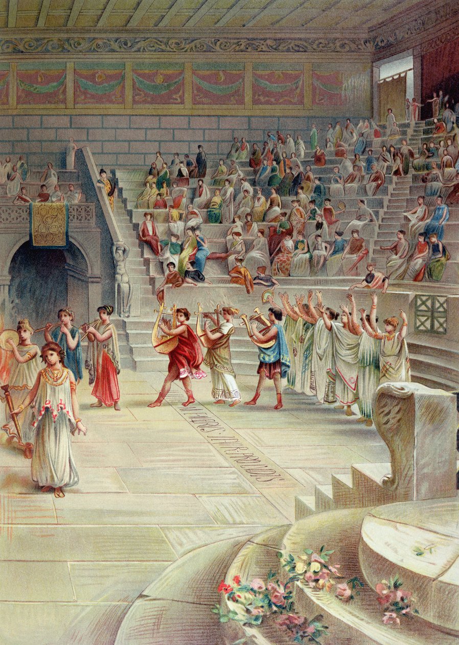 Zenei Fesztivál Pompejiben alkotó: Antonio Niccolini