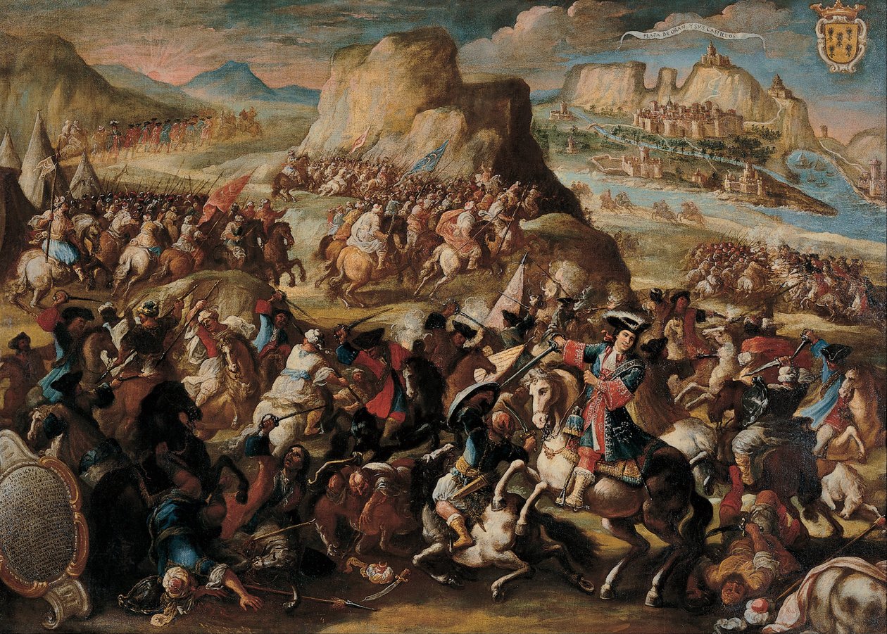Az oráni csata alkotó: Antonio Palomino
