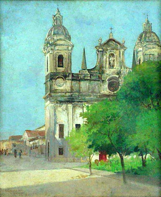 A betlehemi székesegyház alkotó: Antonio Parreiras