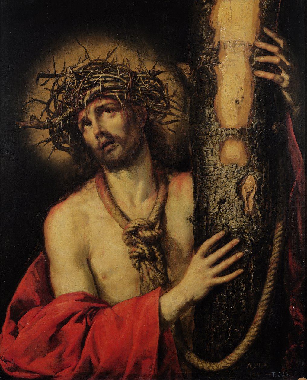 Krisztus, a fájdalmak embere, 1641 alkotó: Antonio Pereda y Salgado