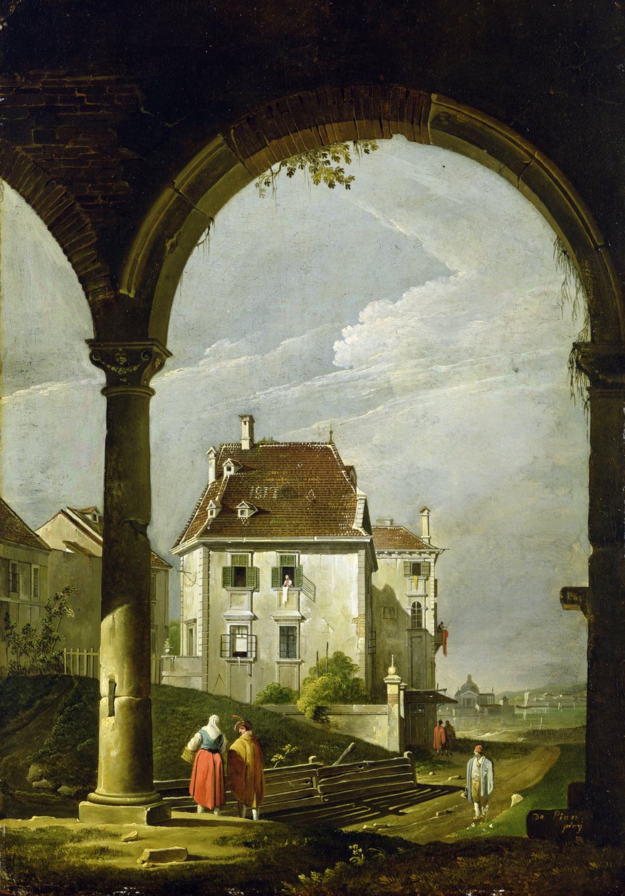 Velencei kilátás, 1817 alkotó: Antonio Pian