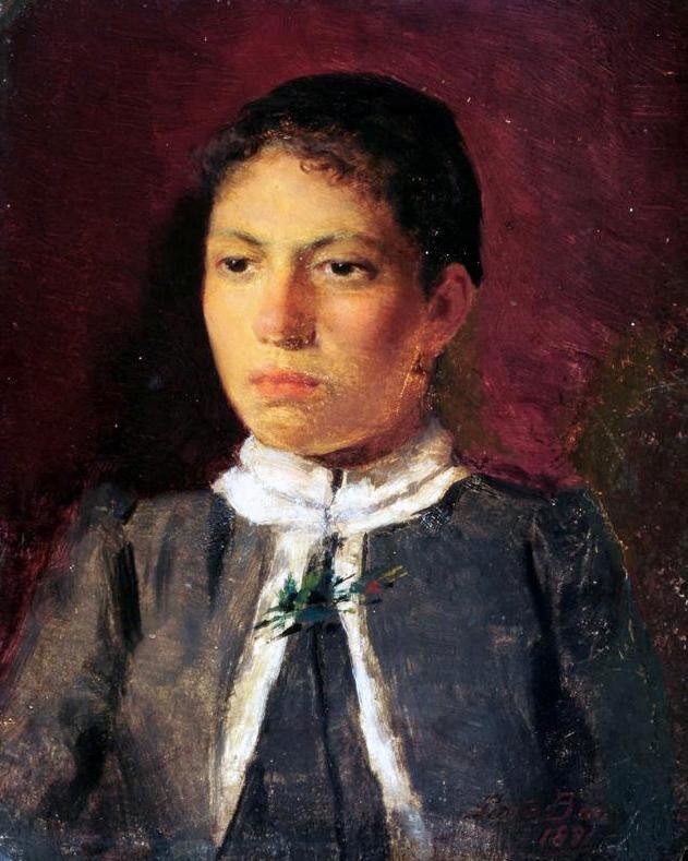 Egy nő portréja alkotó: Antonio Rafael Pinto Bandeira
