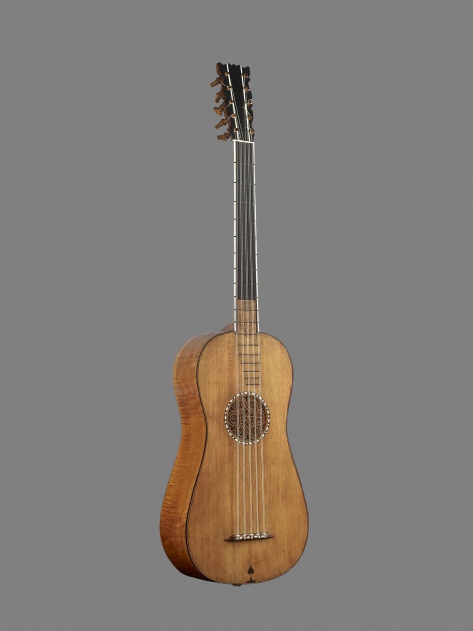 Gitár, 1688 (fenyő, juhar) alkotó: Antonio Stradivari