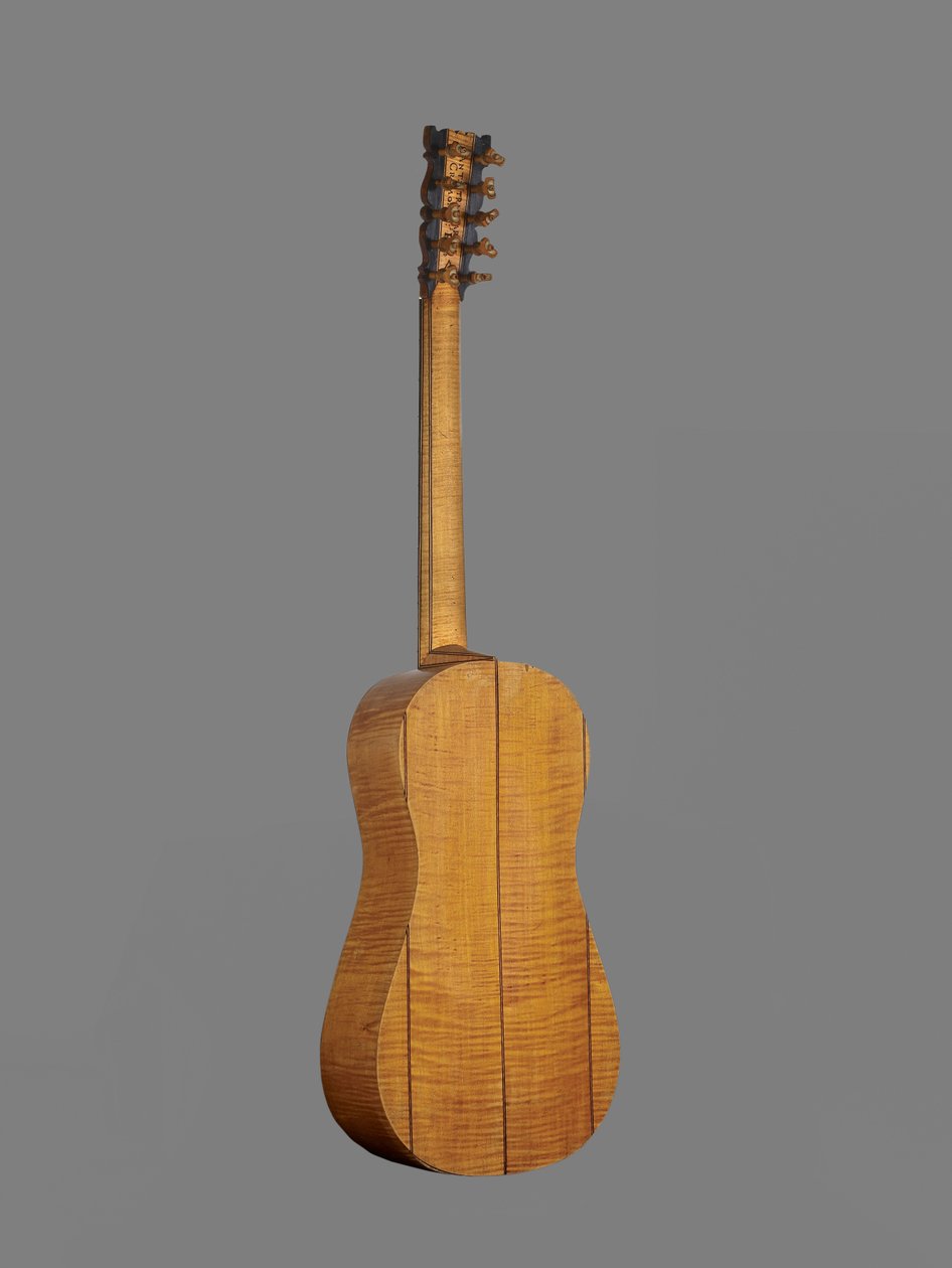 Gitár, 1688 (fenyő, juhar) alkotó: Antonio Stradivari
