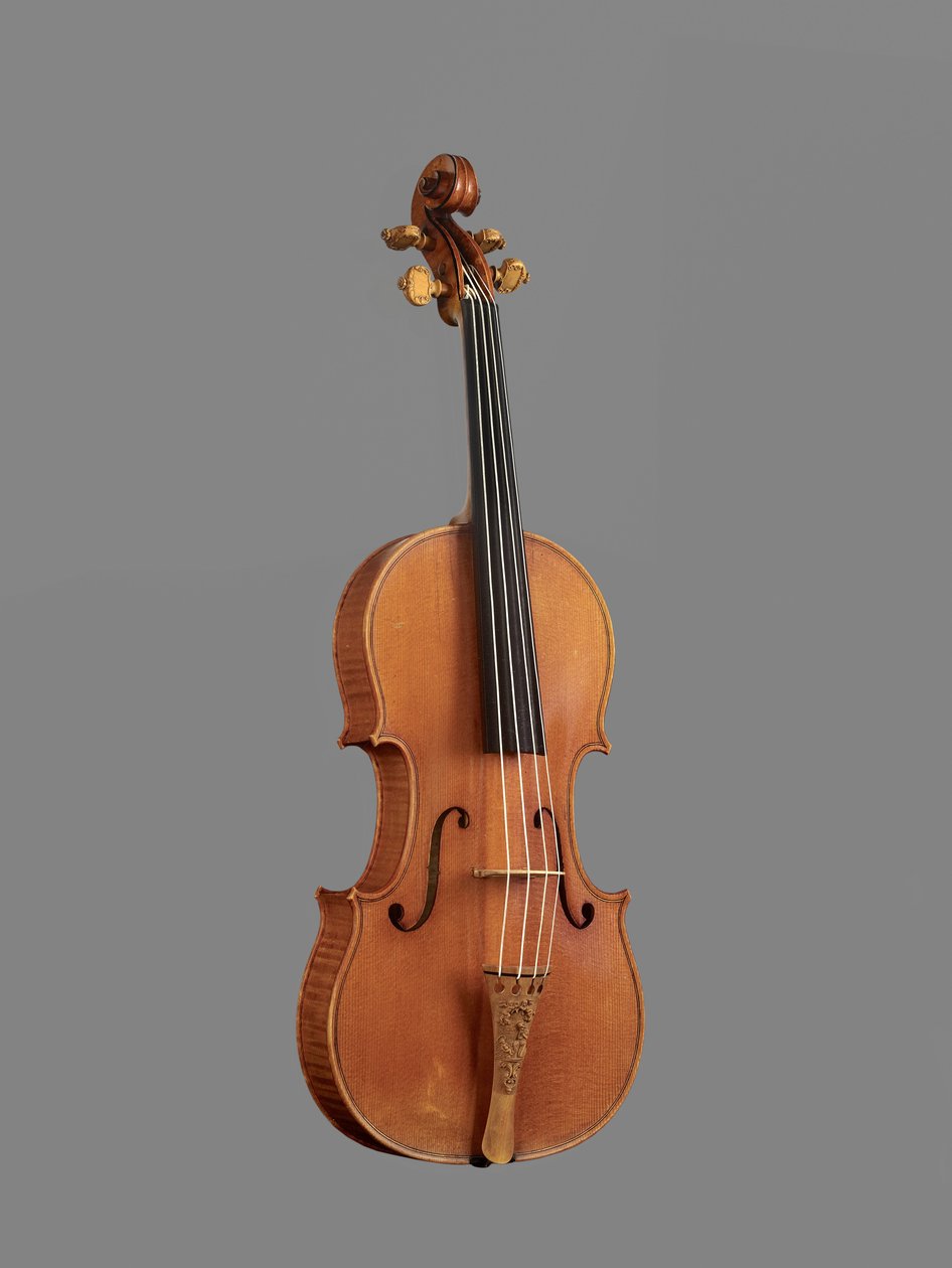 Le Messie hegedű (Messiás), 1716 (fa) alkotó: Antonio Stradivari