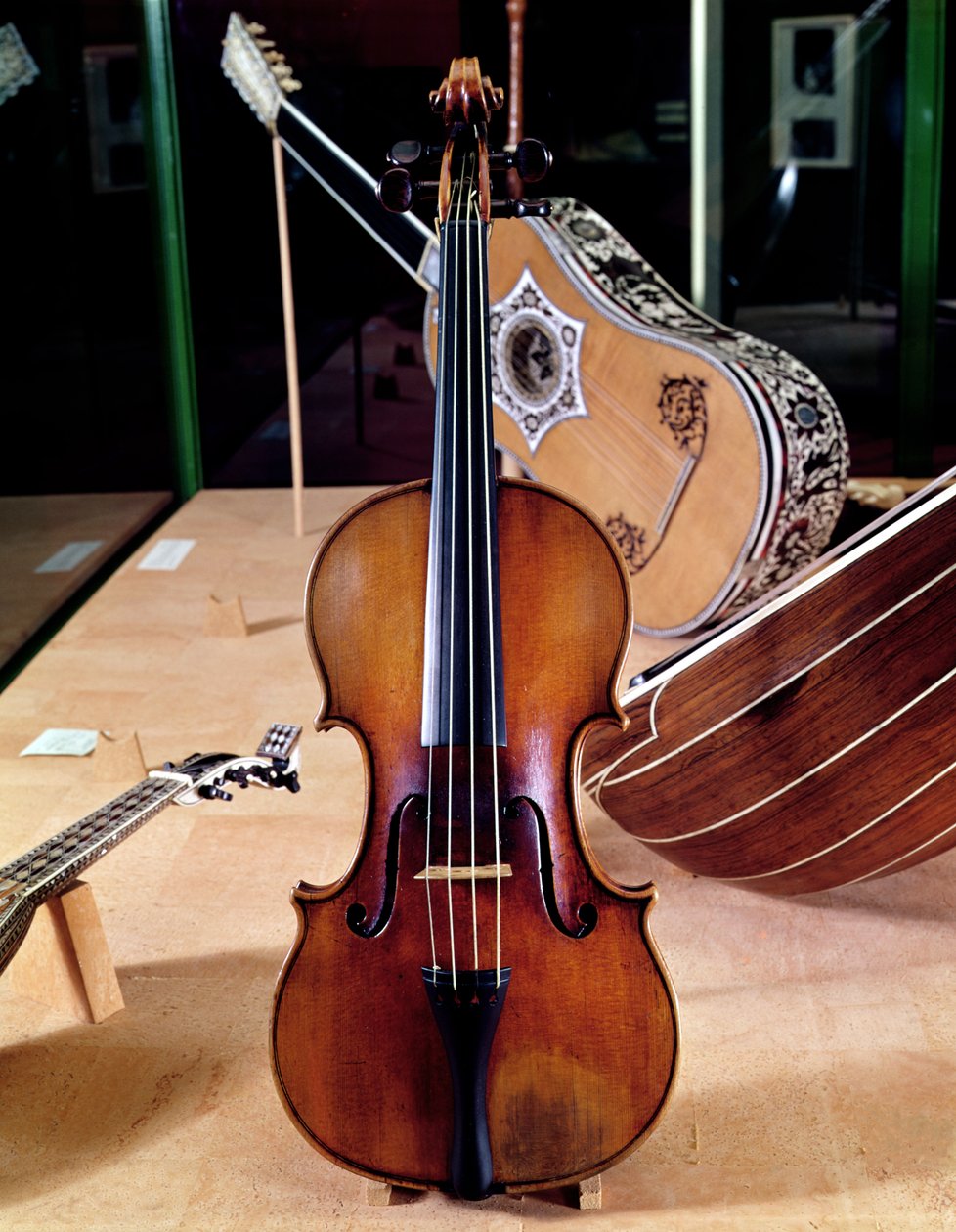 Hegedű, Stradivari, Cremona, 1699 (fotó; alkotó: Antonio Stradivari