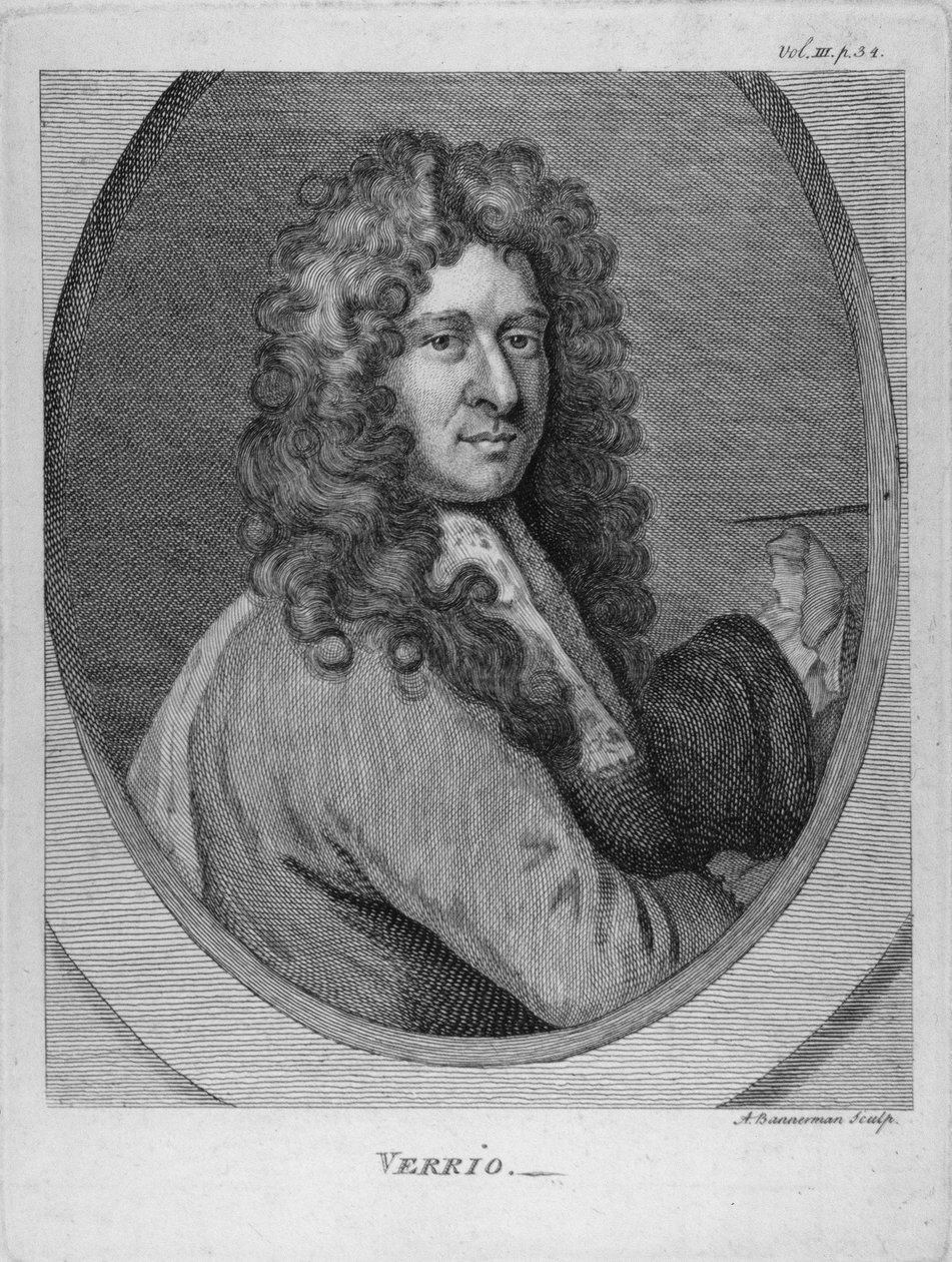 Verrio, metszet: Alexander Bannerman (1730 körül – 1780. o.) alkotó: Antonio Verrio