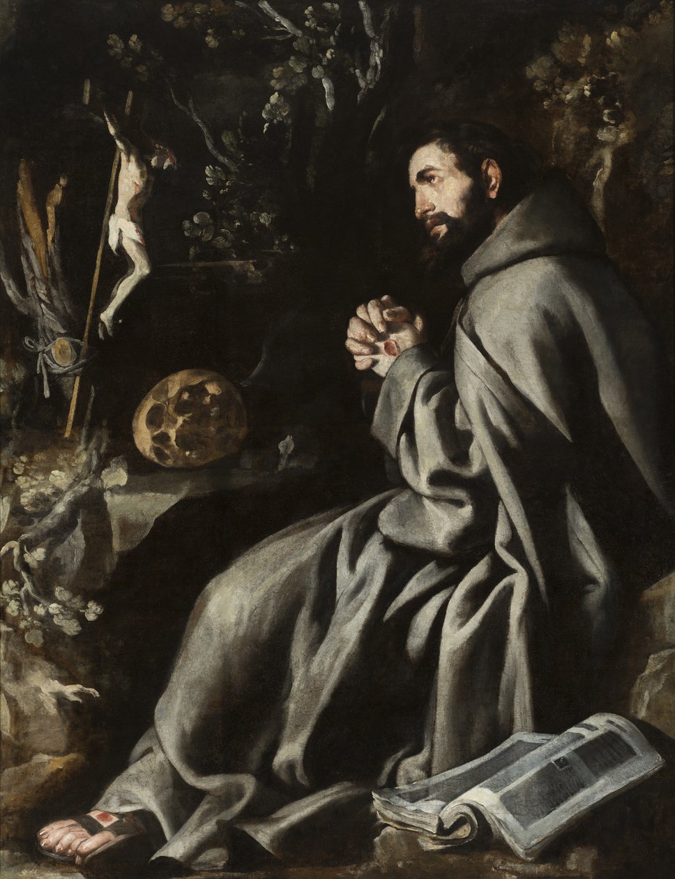 San Francisco de Asis alkotó: Antonio del Castillo y Saavedra