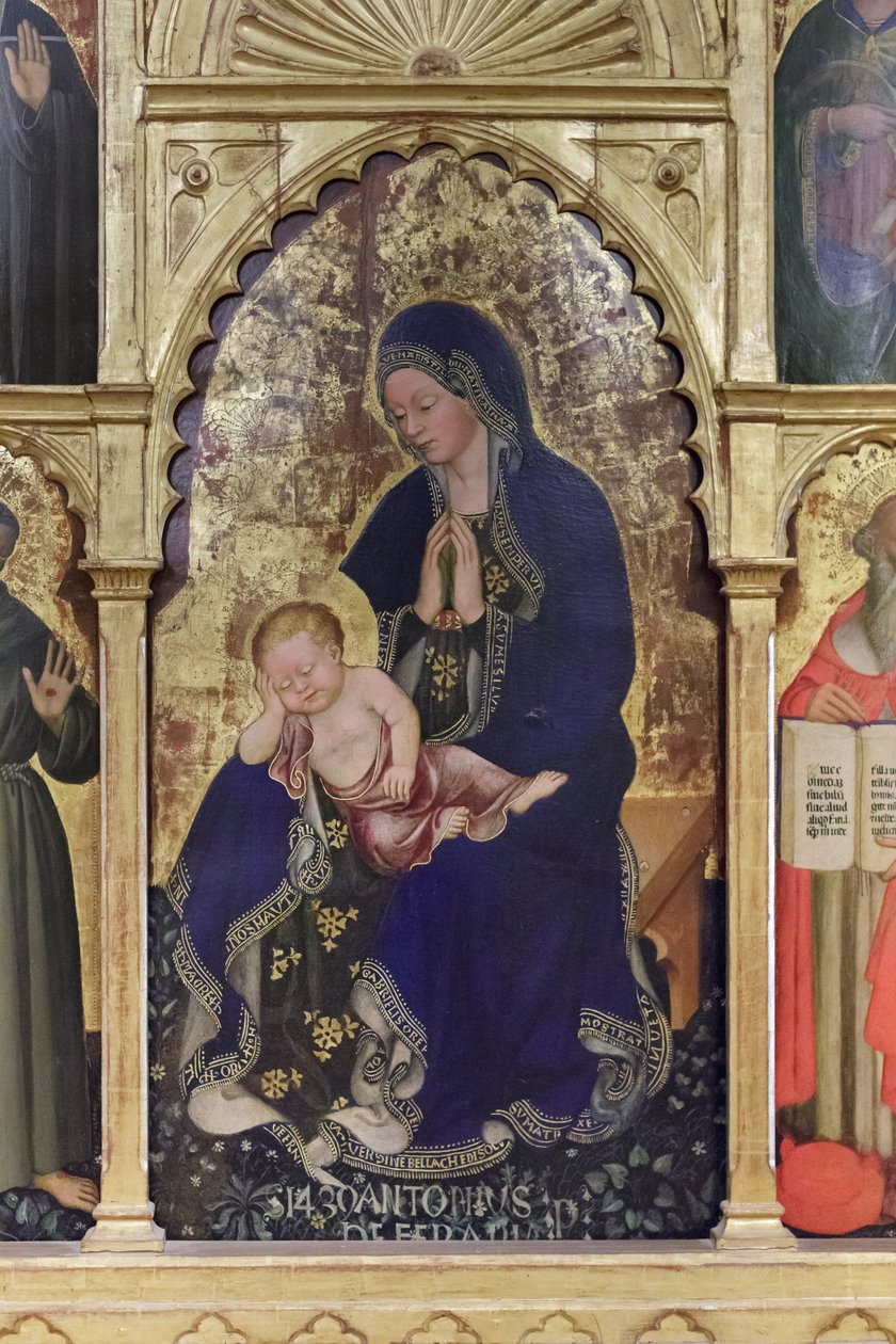 Szent Donát poliptichonja, részlet alkotó: Antonio (c.1400 49) Alberti