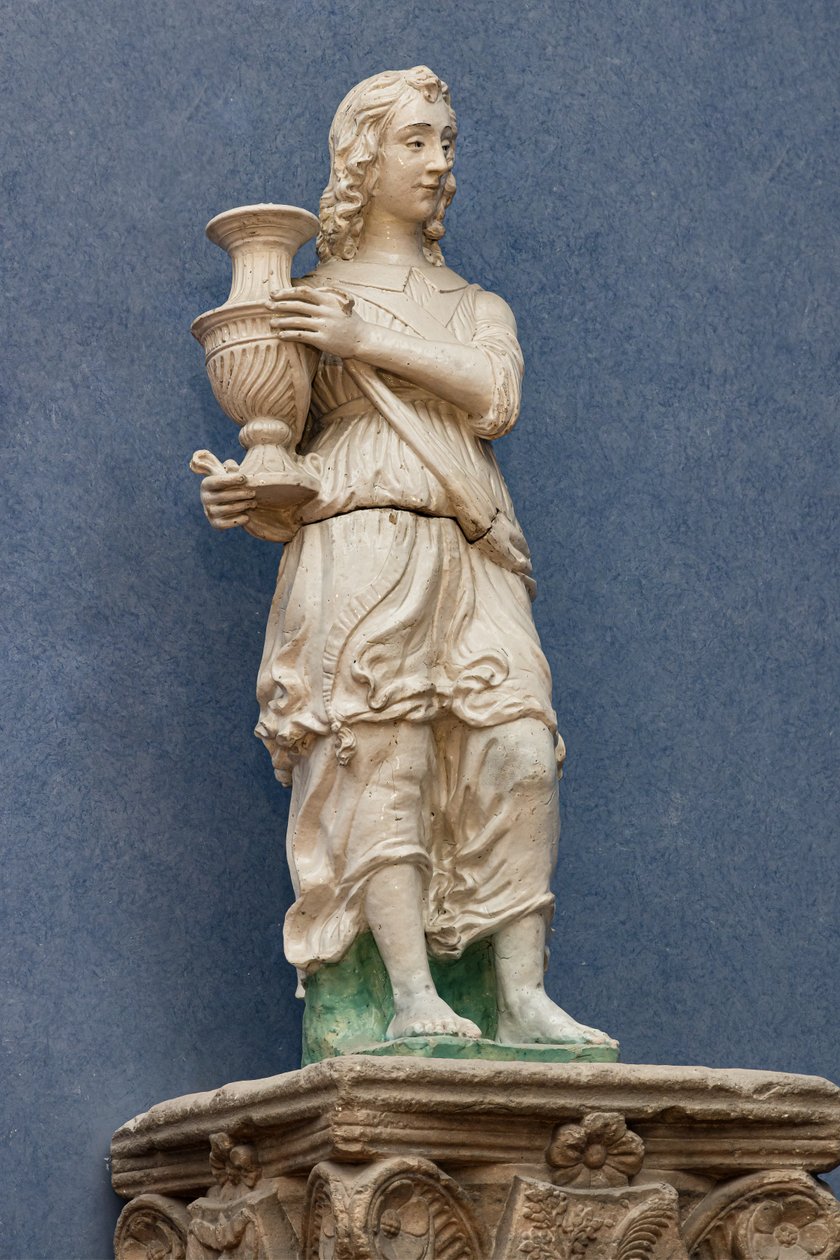 Kandeláber tartó angyal alkotó: Antonio (manner of) Rossellino