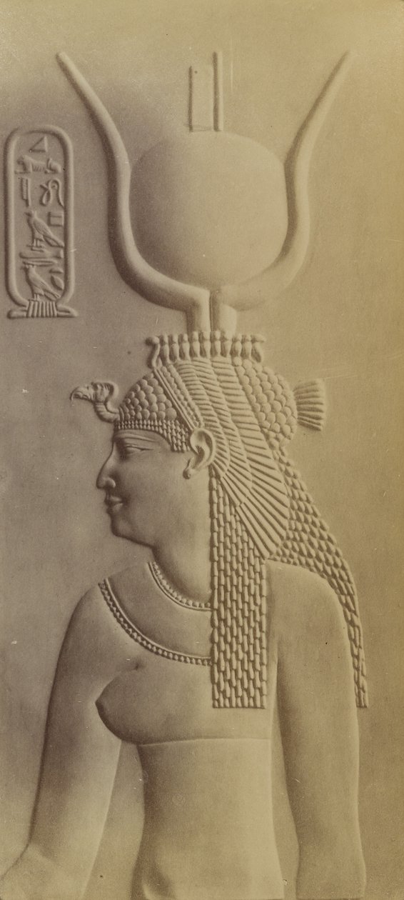 Kleopátra, Dendera temploma alkotó: Antonio Beato