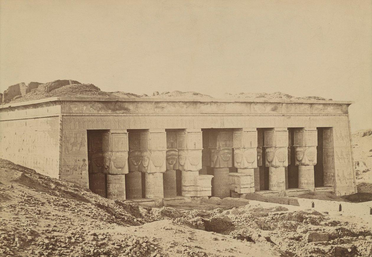 Dendera: Fa?ade alkotó: Antonio Beato
