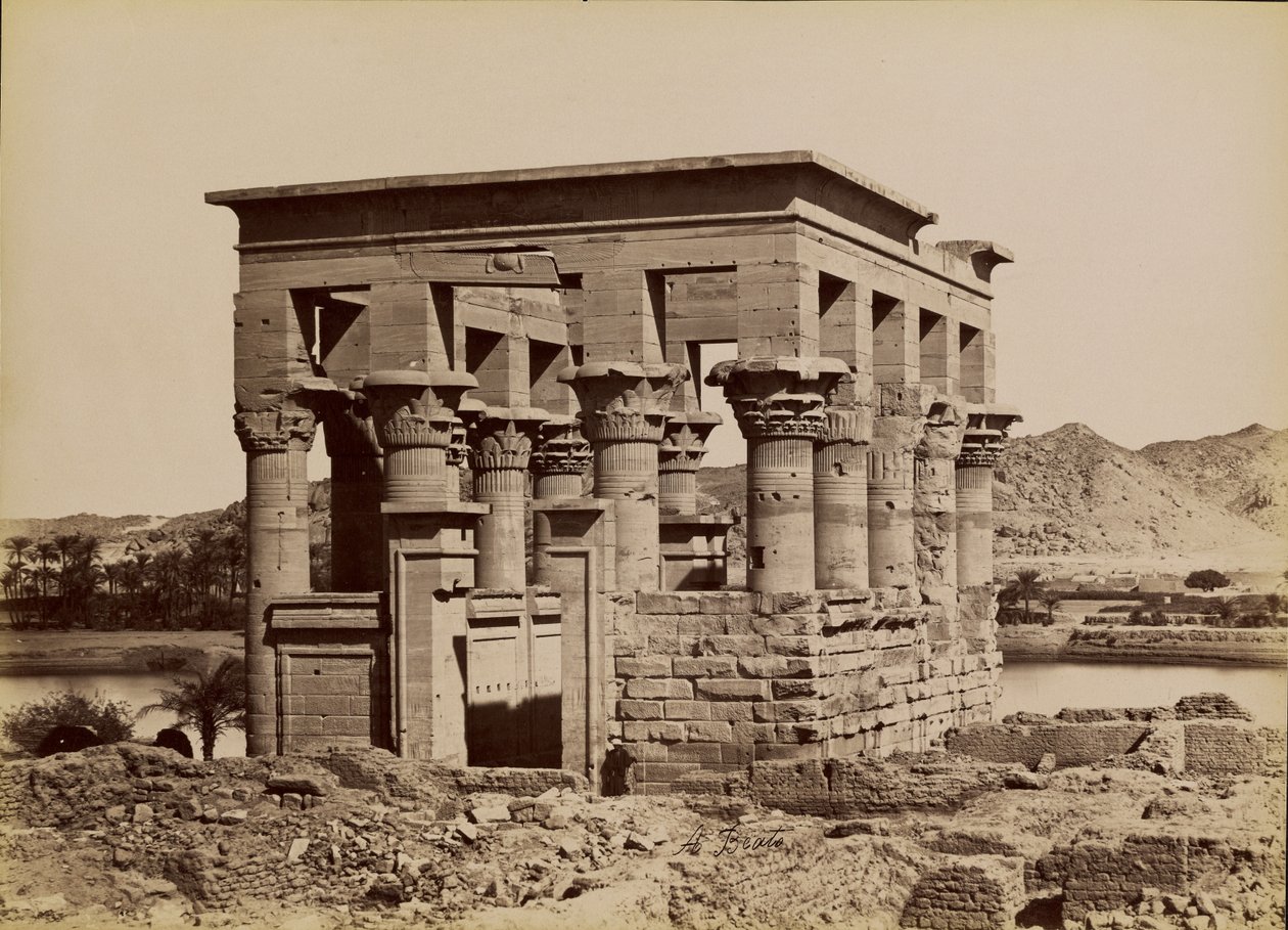 [Philae Kioszkja] / [Phile Kioszkja] alkotó: Antonio Beato