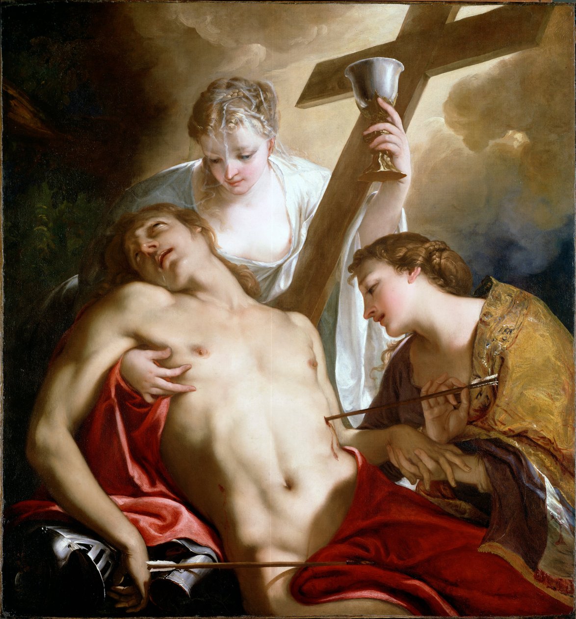 Szent Sebestyén alkotó: Antonio Bellucci