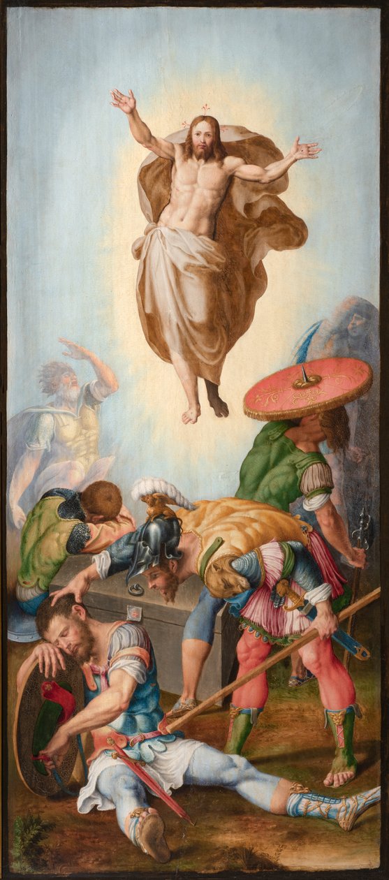 Krisztus feltámadása, 1561-69 körül (olaj, tábla) alkotó: Antonio Campi