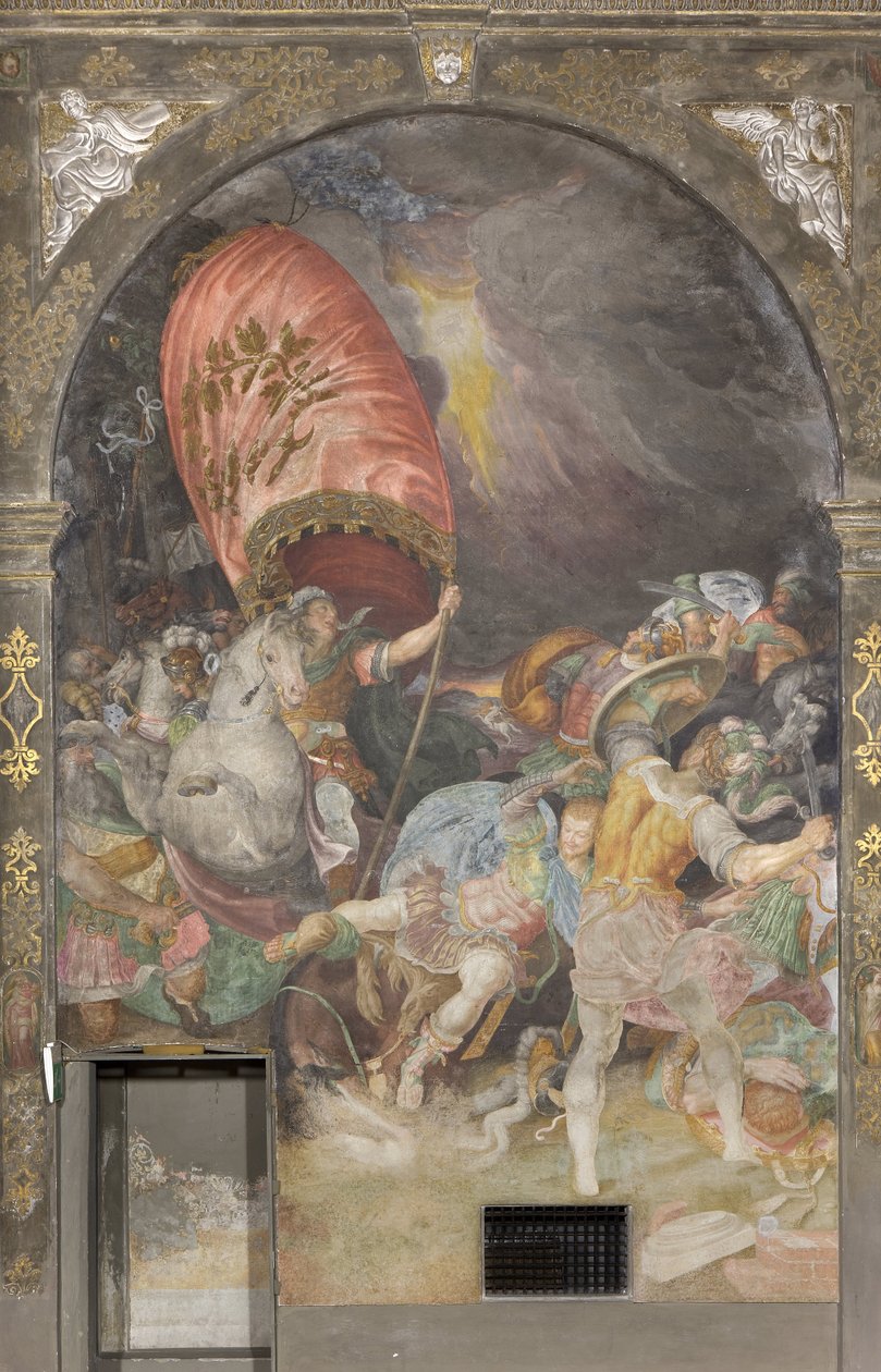 Antonio Campi (1523-1587) Szent Pál freskójának megtérése, Milánó San Paolo Converso templom Olaszország alkotó: Antonio Campi