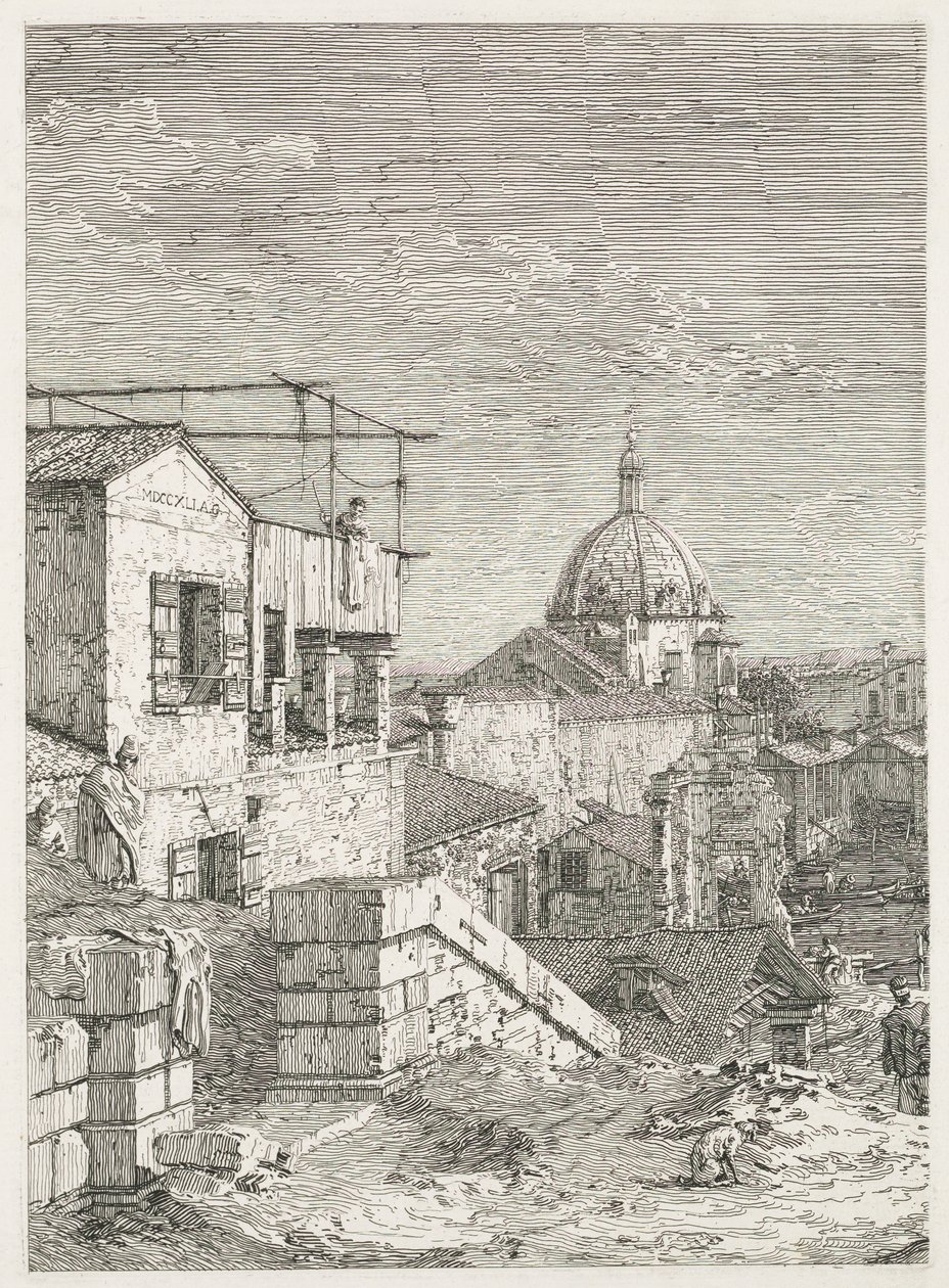 Megtekintések: A Ház regisztrációkor alkotó: Antonio Canaletto