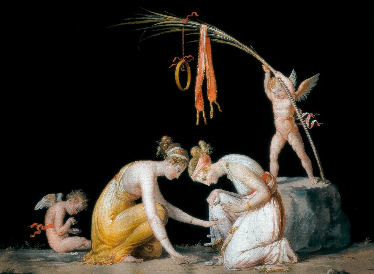 Astragals játékosok alkotó: Antonio Canova